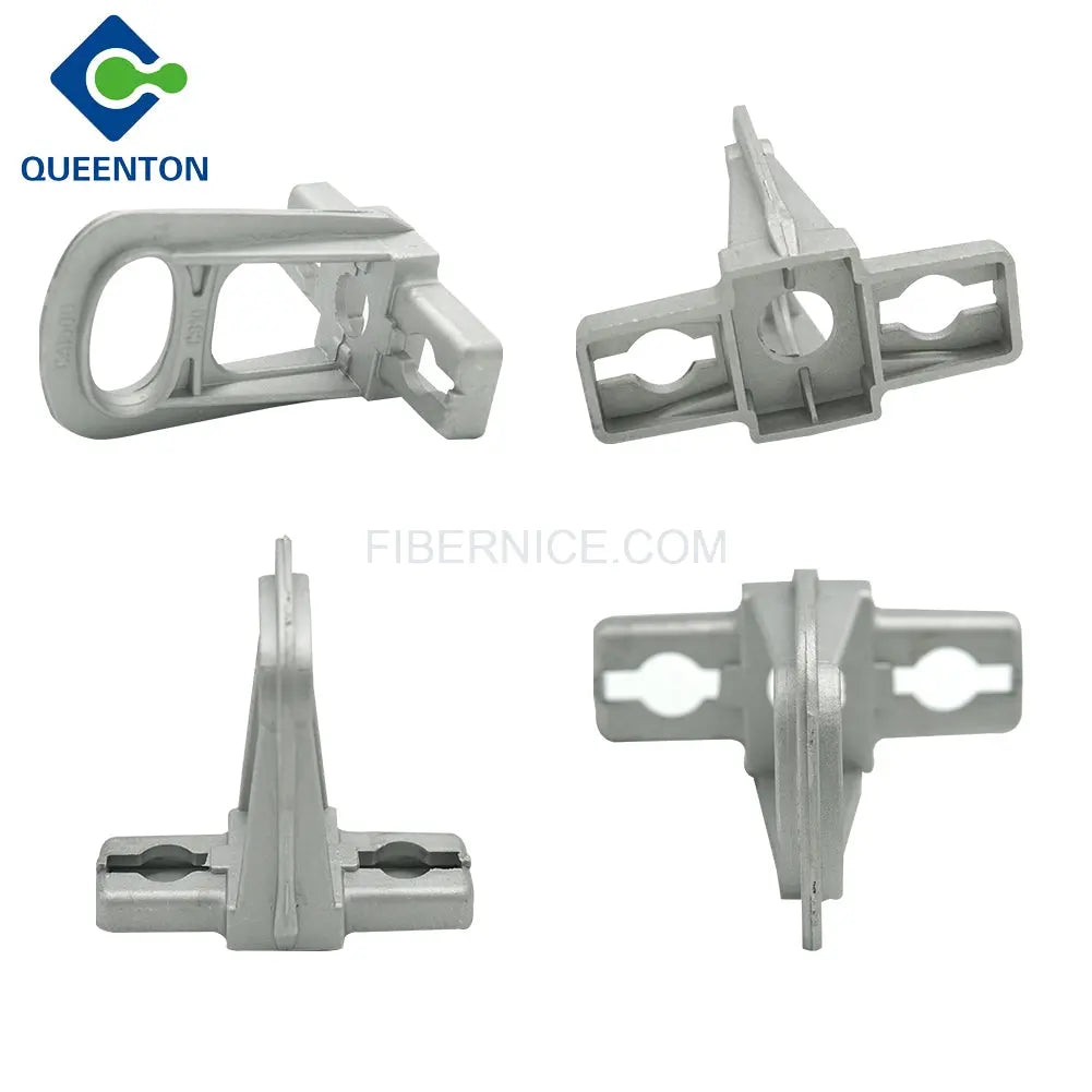 Low voltage ABC fiber optic anchor bracket for drop cable clamp 