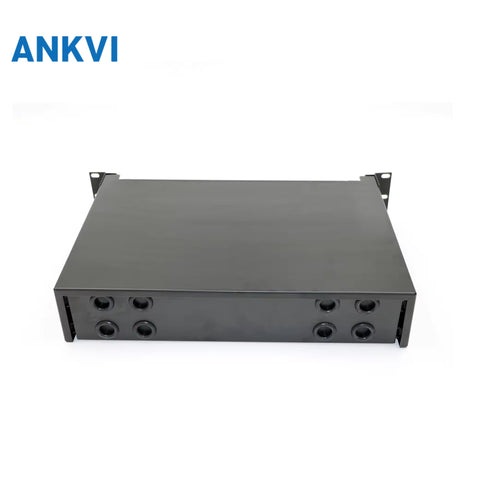 Drawer Type ODF 144 Core Fiber Optic Distribution Frame Box With Splice Cassette SC/APC