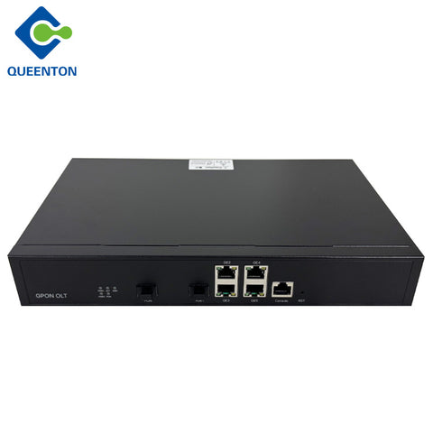 QT7001 Mini OLT 1 GPON Port And 10G Uplink Optical Port 4 1000Mbps Uplink Network Ports