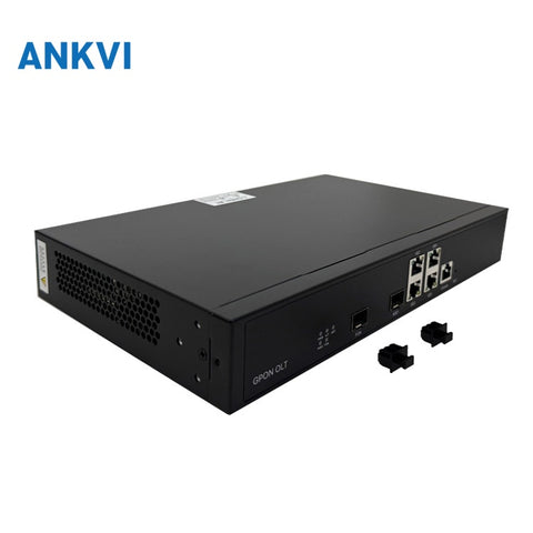 QT7001 Mini OLT 1 GPON Port And 10G Uplink Optical Port 4 1000Mbps Uplink Network Ports