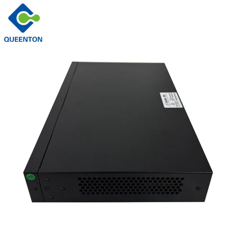 QT7002 Mini OLT 2 GPON Port And 10G Uplink Optical Port 4 1000Mbps Uplink Network Ports