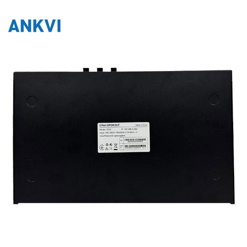 QT7002 Mini OLT 2 GPON Port And 10G Uplink Optical Port 4 1000Mbps Uplink Network Ports