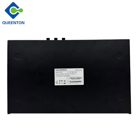 QT7002 Mini OLT 2 GPON Port And 10G Uplink Optical Port 4 1000Mbps Uplink Network Ports