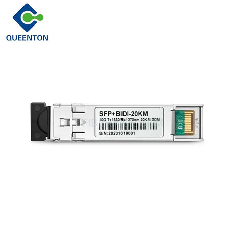 SPF+-BIDI-20KM Compatible 10G TX1330/RX1270nm 20KM DDM SFP Module 