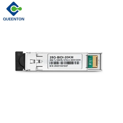 SFP+25G-BIDI-20KM Compatible 25G TX1330/RX1270nm 20KM DDM SFP Module 