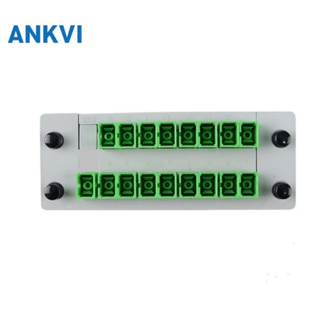SC/APC LGX Cassette Card Inserting PLC Splitter G657A1 0.9mm
