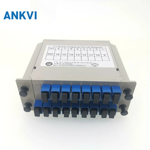 SC/UPC LGX Cassette Card Inserting PLC Splitter G657A1 0.9mm