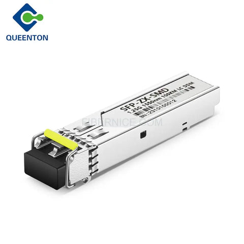 SFP-ZX-SMD Compatible 1.25G 1550nm SM 100KM Duplex LC DDM SFP Module 