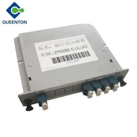 LC/UPC LGX Cassette Card Inserting PLC Splitter G657A1 0.9mm 