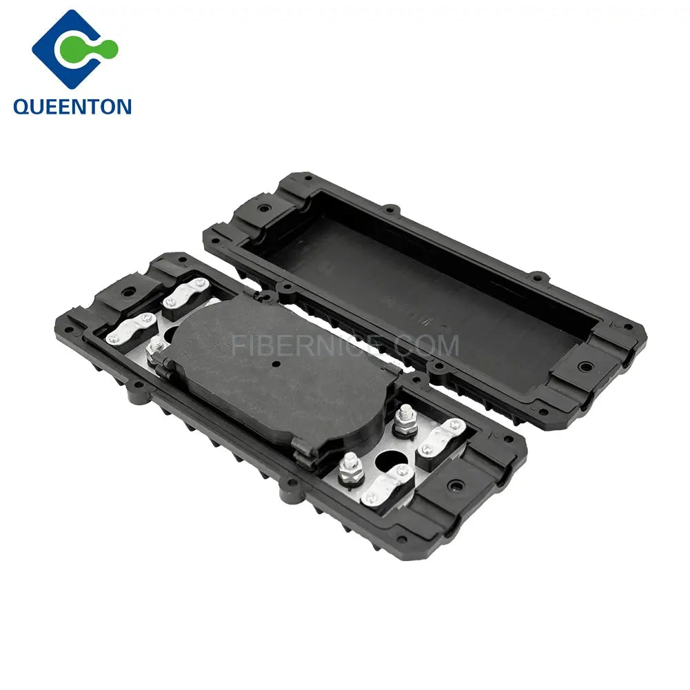 XRT-001 2 in 2 Out Horizontal Fiber Optic Splice Box Splice Closure 