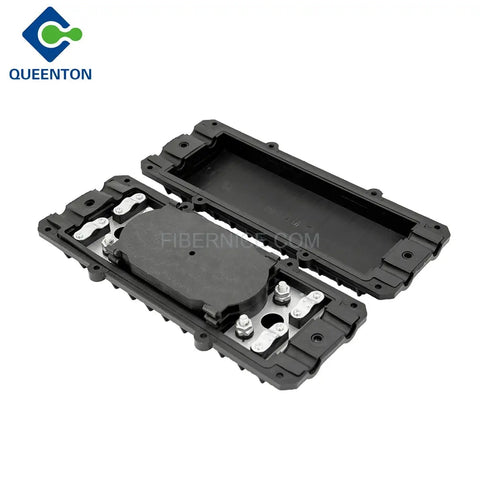 XRT-001 2 in 2 Out Horizontal Fiber Optic Splice Box Splice Closure 