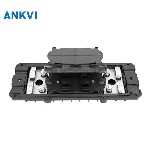 XRT-001 2 in 2 Out Horizontal Fiber Optic Splice Box Splice Closure