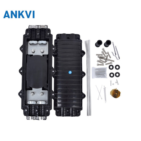 XRT-002 2 in 2 Out Horizontal Fiber Optic Splice Box Splice Closure