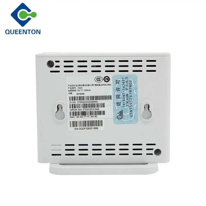 ZTE Onu Gpon F643 -V6.0 