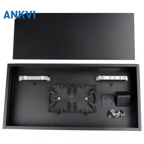 Drawer Type ODF 12 Core Fiber Optic Distribution Frame Box With Splice Cassette LC/UPC