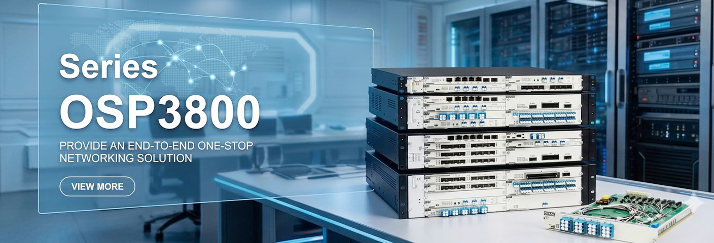 Series OSP3800 DWDM/OTN transport platform — an end-to-end one-stop networking solution