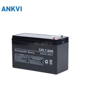 12V7AH sealed lead acid battery product photo with ANKVI branding
