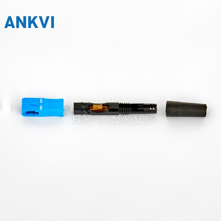 LJZ.007 three 2301-B UPC fast connectors side by side