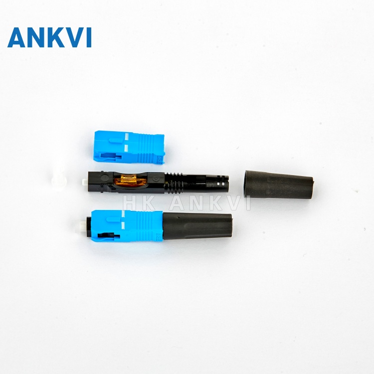 LJZ.007 row of 2301-B UPC fast connectors