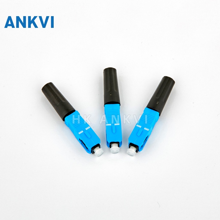 LJZ.007 2301-B UPC fast connectors arranged on a white background