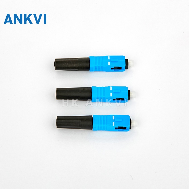 LJZ.007 2301-B UPC fast connectors laid out on a white background