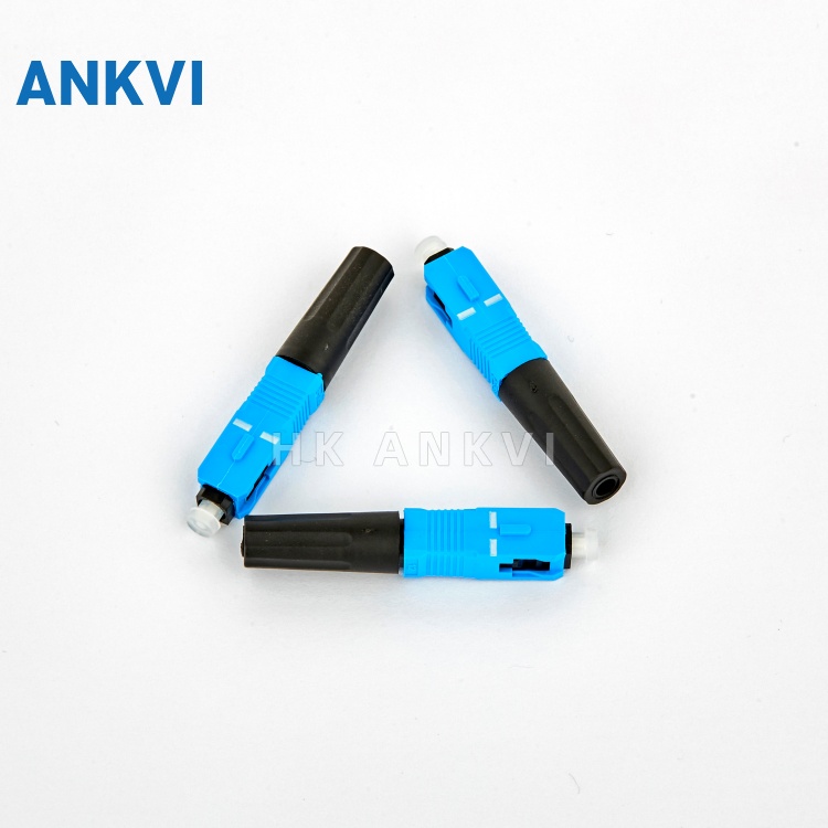 LJZ.007 2301-B UPC fast connectors arranged in a triangle