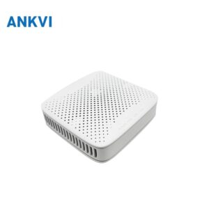 SG5000 GPON/EPON ONU — angled front view of the desktop enclosure